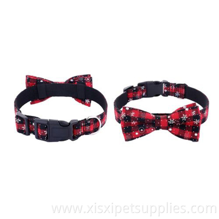 resonalble price high quality Custom made dog collar with bowtie
